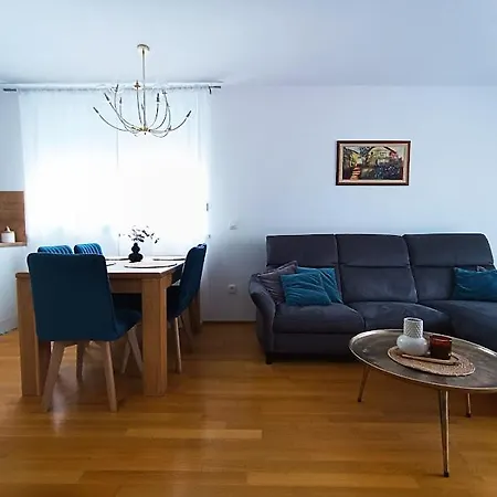 Teal Apartment-free Garage Parking